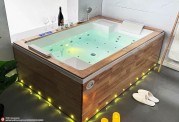 Banheira hidromassagem jacuzzi ITACA CLEAR WOOD