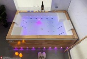 Banheira hidromassagem jacuzzi ITACA CLEAR WOOD