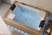 Banheira hidromassagem jacuzzi ITACA CLEAR WOOD