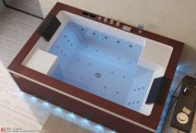 Banheira hidromassagem jacuzzi ITACA DARK WOOD