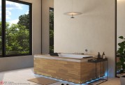 Banheira hidromassagem jacuzzi ITACA CLEAR WOOD