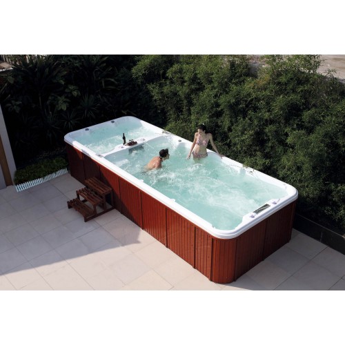 Piscina de hidromassagem swim spa AT-004