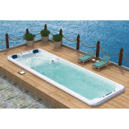 Piscina de hidromassagem swim spa AT-007B