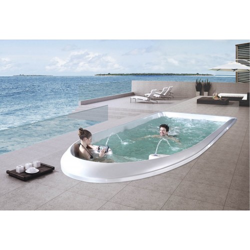 Piscina de hidromassagem swim spa AT-010B