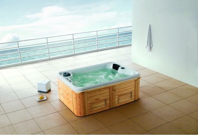 Spa jacuzzi exterior AW-002 low cost