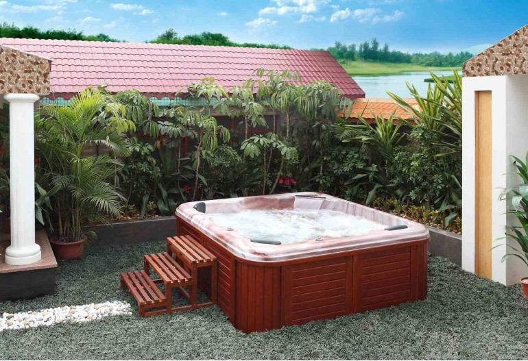 Spa jacuzzi exterior AS-017