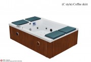 Spa jacuzzi exterior AS-0031B