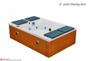 Spa jacuzzi exterior AS-0031B