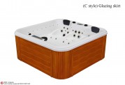 Spa jacuzzi exterior AS-016