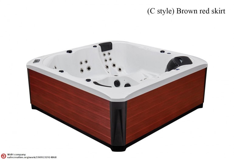 Spa jacuzzi exterior AU-003