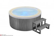 Spa jacuzzi exterior AW-005 low cost